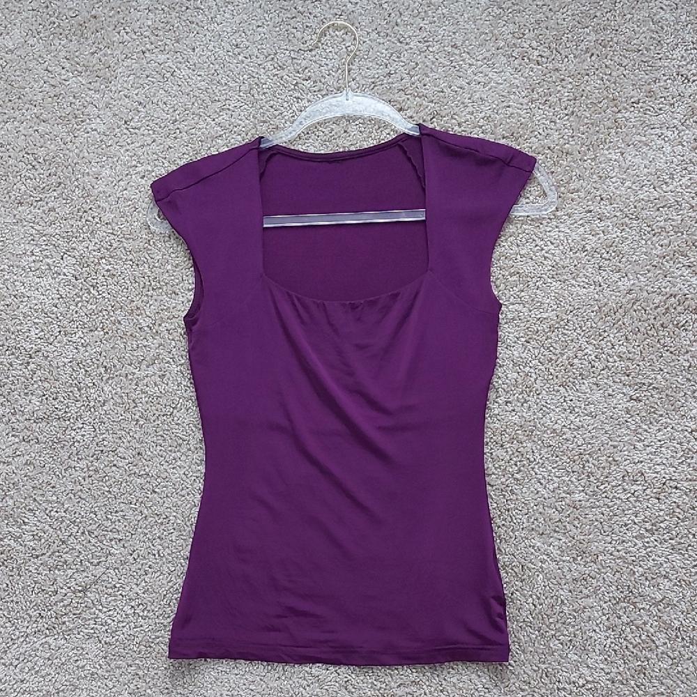 bebe Purple Tank Top